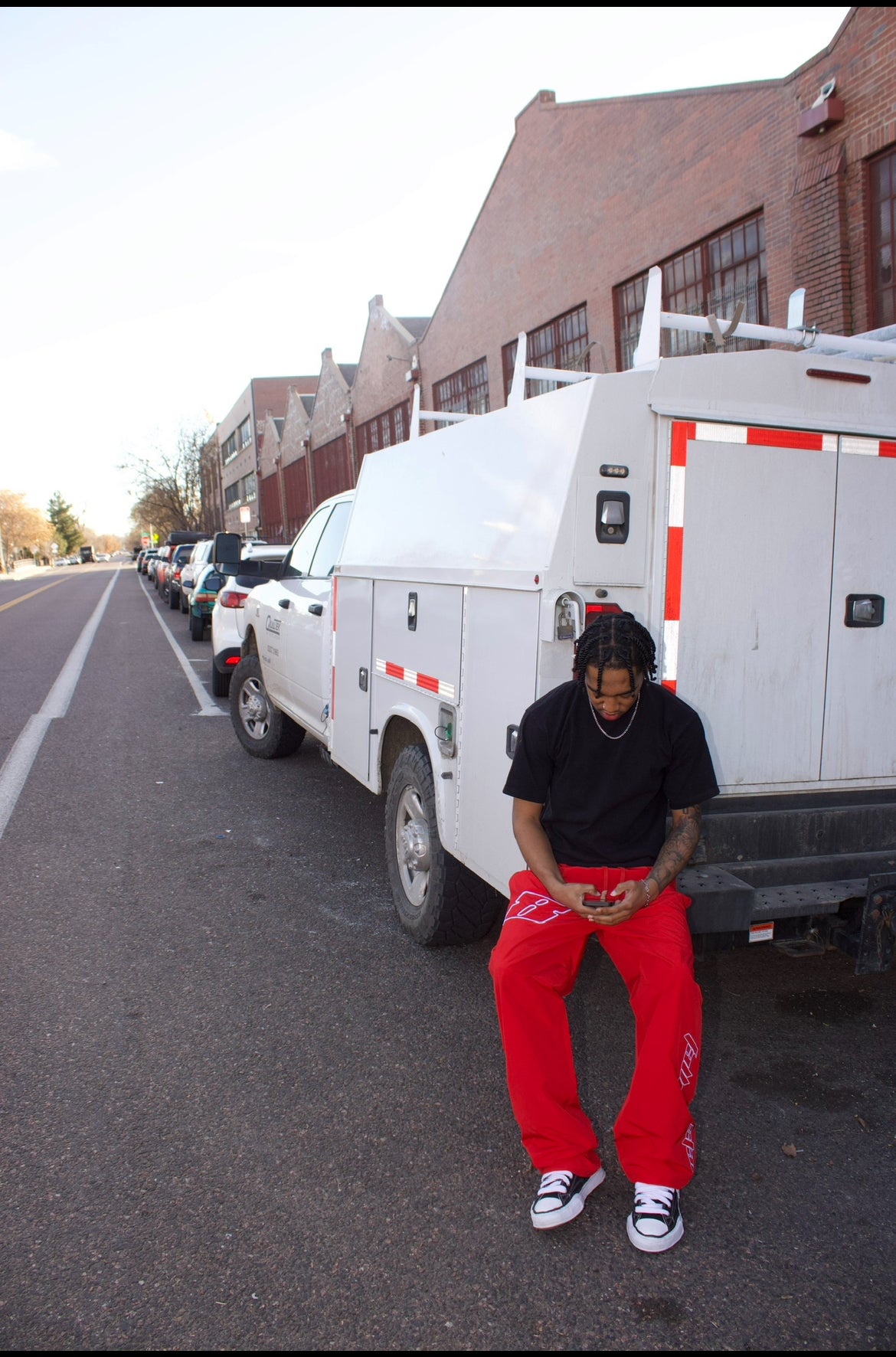 Red Trackpants