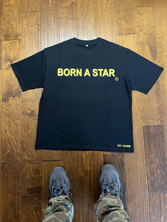 Born A Star T-Shirt (Black)