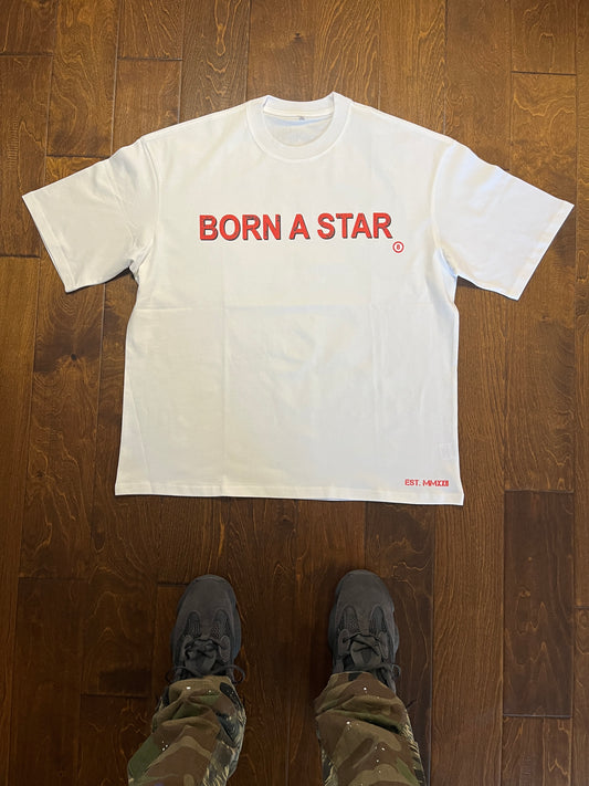 Born A Star T-Shirt (White)