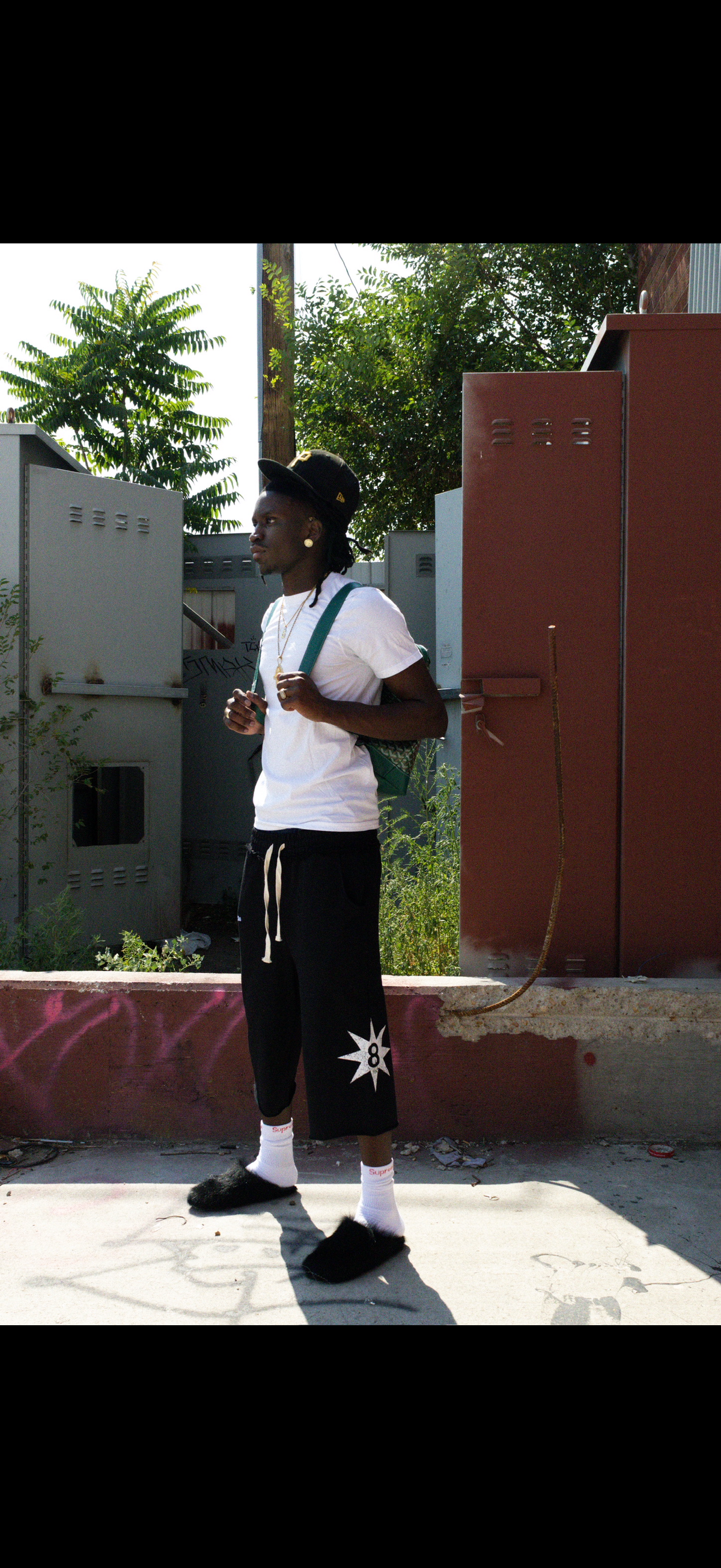 3/4 SWEAT SHORTS